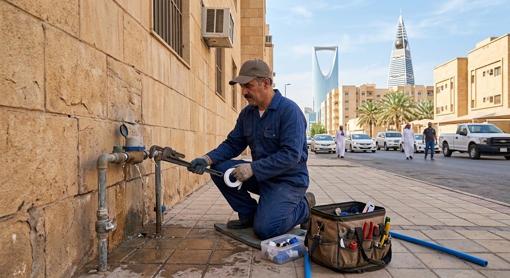 سباك حي البطحاء بالرياض لتقديم أفضل خدمات السباكة وتأسيس الأدوات الصحية باحترافية